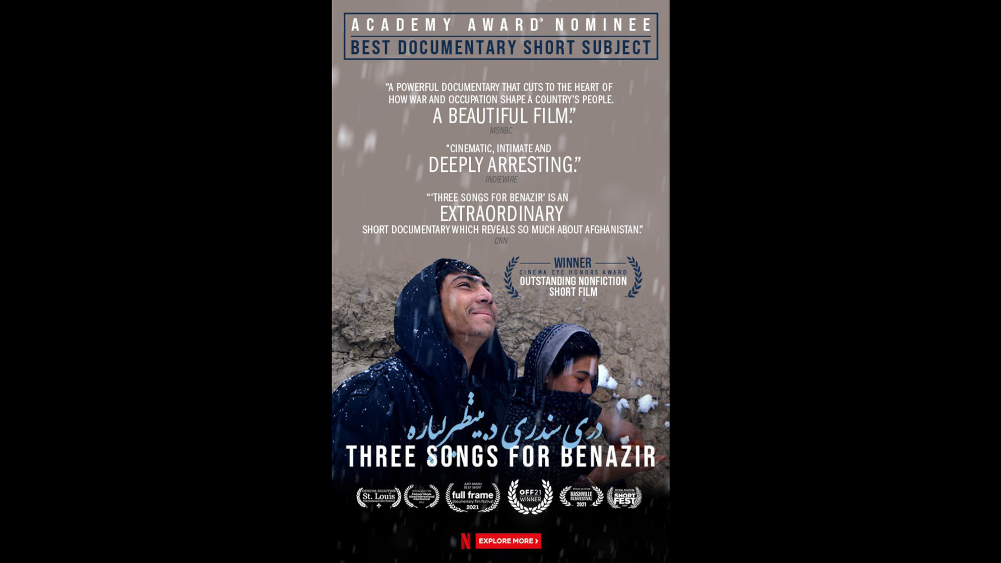 Three Songs for Benazir
